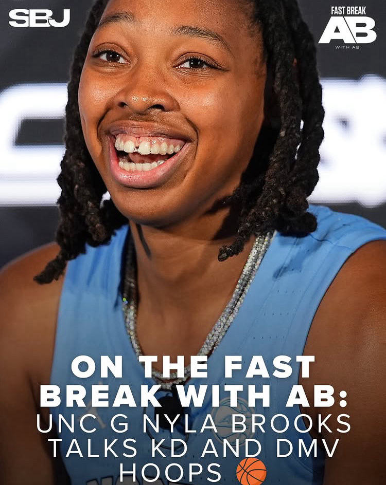 Nyla Brooks Discusses DMV Basketball Roots on Fast Break
