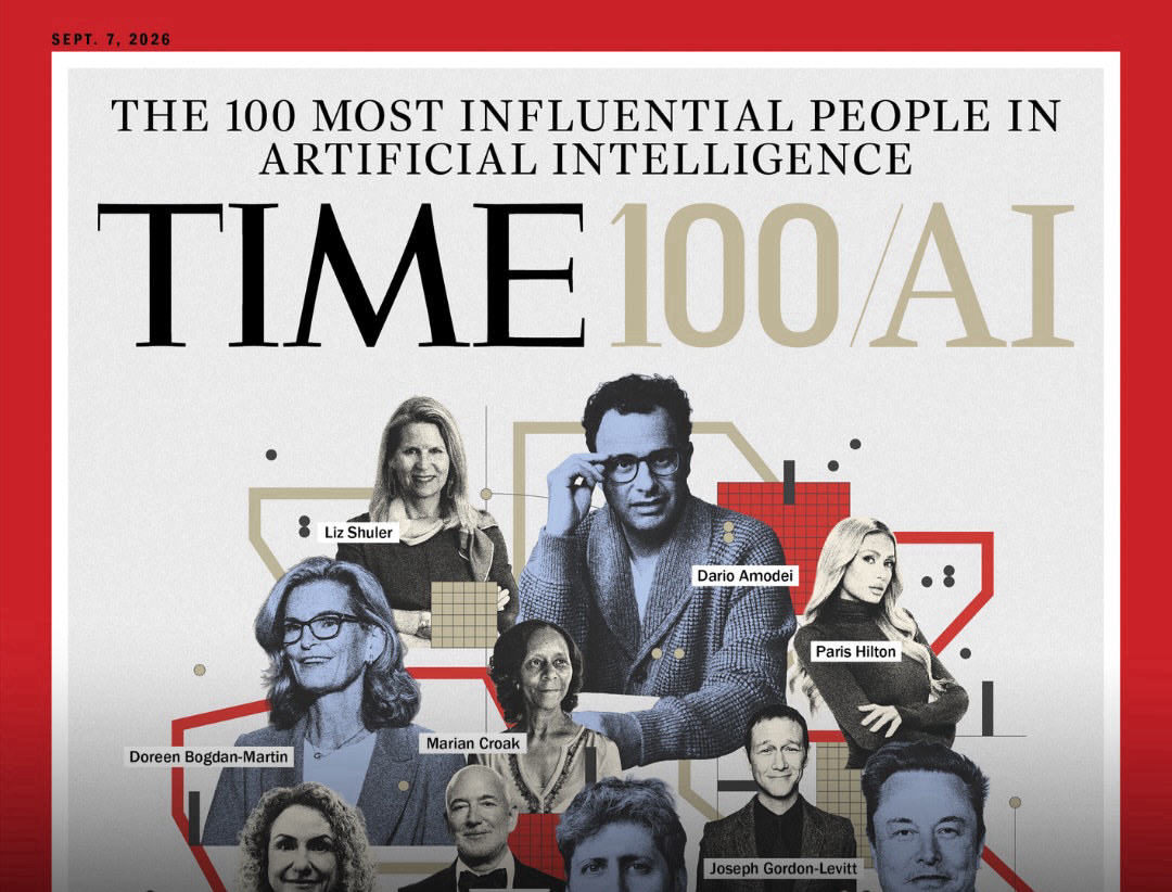 TIME Names Its 100 Most Influential Figures in AI for 2026